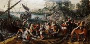 Joachim Beuckelaer Miraculous Draught of Fishes oil painting